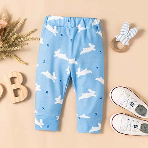 Fairy Baby Infant Baby Boy My First Easter Day Gentleman Outfits Newborn Bow Tie Romper Bunny Pant Clothes Set with Hat 0-18M