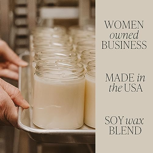 Sweet Water Decor Best Mom Ever Candle - Sea Salt, Jasmine, Cream, and Wood Scented Soy Wax Candle for Home - New Mom, Mother's Day Gift - 9oz Clear Jar, 40 Hour Burn Time, Made in the USA