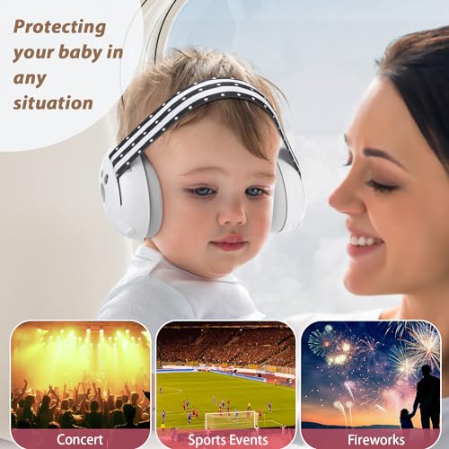 Baby Ear Protection, Noise Cancelling Headphones for Babies and Toddlers Up to 36 Months