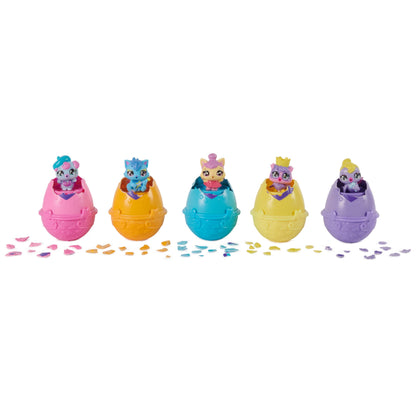 Hatchimals Alive, Easter Eggs Carton Toy with 5 Mini Figures in Self-Hatching Eggs, 11 Accessories, Easter Basket Stuffers for Girls & Boys Ages 3+