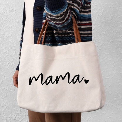 Mom Mama Bag Mother Gifts Momlife Tote for Hospital, Shopping, Beach, Travel