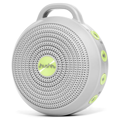Yogasleep Hushh Portable White Noise Sound Machine For Baby, 3 Soothing Natural Sounds With Volume Control, Compact Size, Noise Canceling For Sleep Aid, Office Privacy, & Meditation, Registry Gift