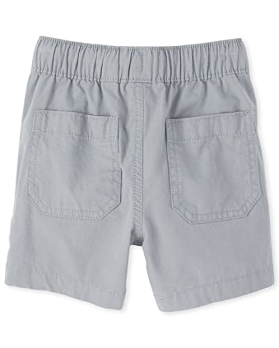 The Children's Place Baby Boys And Toddler Boys Pull on Jogger Shorts,Flax 3 Pack,2T