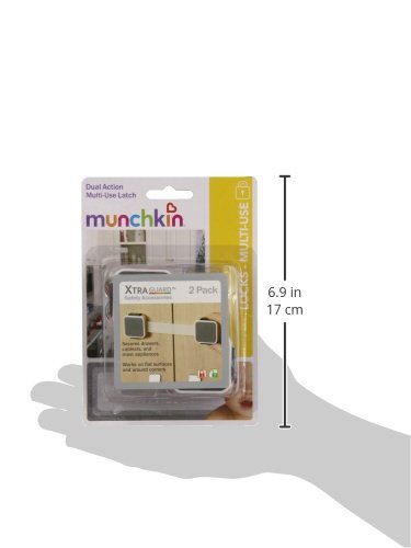 Munchkin® Xtraguard Dual Action Multi Use Latches, 2 Count