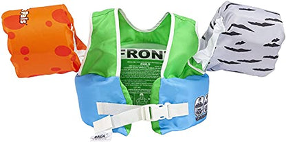 Body Glove Paddle Pals Life Jacket - The Safest Patented U.S. Coast Guard Approved Kids Swim Vest 33-55 LBS