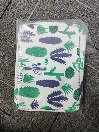 Narwey Hanging Travel Toiletry Bag Cosmetic Make up Organizer for Women Waterproof (Green Cactus)