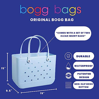 Original X Large Waterproof Washable Tip Proof Durable Open Tote Bag for the Beach Boat Pool Sports 19x15x9.5