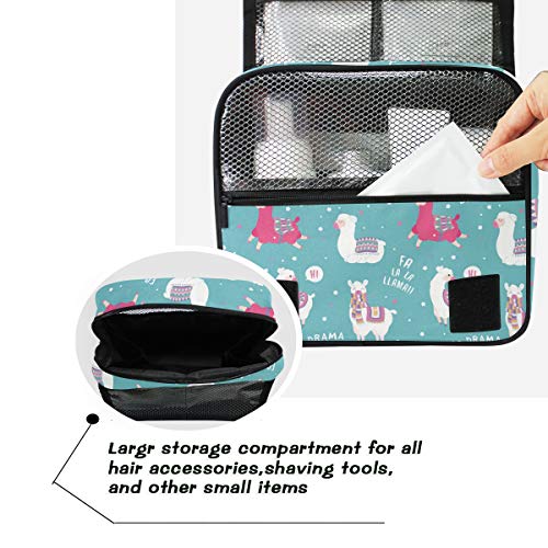 senya Hanging Travel Toiletry Bag Kit Makeup Case Cosmetics Organizer for Men Women