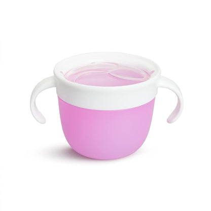 Munchkin® Snack™ Catcher Toddler Snack Cups, 2 Pack, Pink/Purple