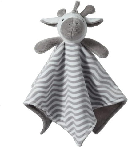 CREVENT Cozy Plush Baby Security Blanket, Loveys for Baby Girls and Boys, Birthday (Brown Deer)
