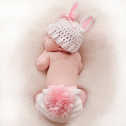 Newborn Baby Photography Props Outfits Lovely Boy Hat Pant Girl