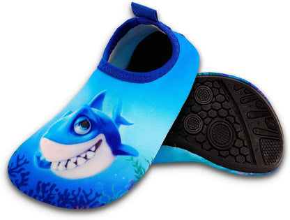 Bigib Toddler Kids Swim Water Shoes Quick Dry Non-Slip Water Skin Barefoot Sports Shoes Aqua Socks for Boys Girls Toddler