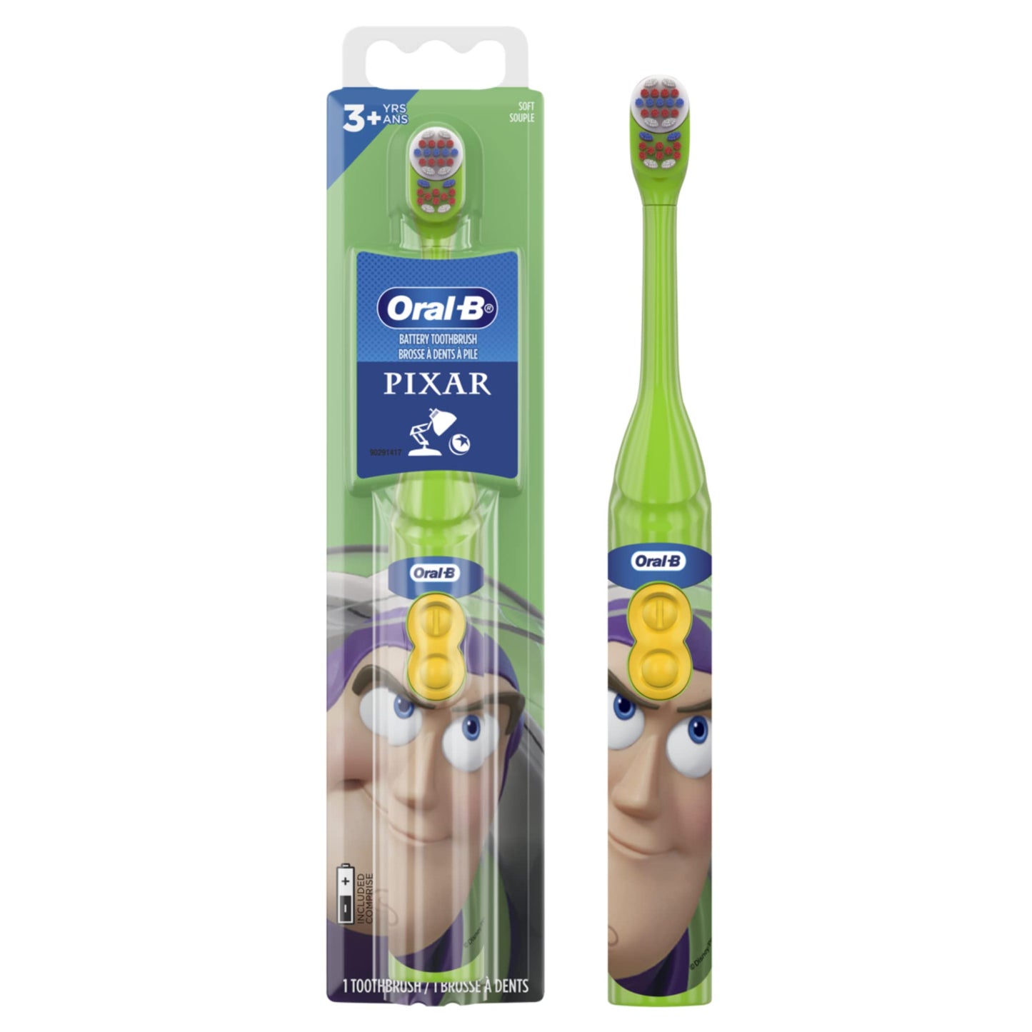 Oral-B Kids Battery Power Electric Toothbrush Featuring Disney's Frozen for Children and Toddlers age 3+, Soft (Characters May Vary)