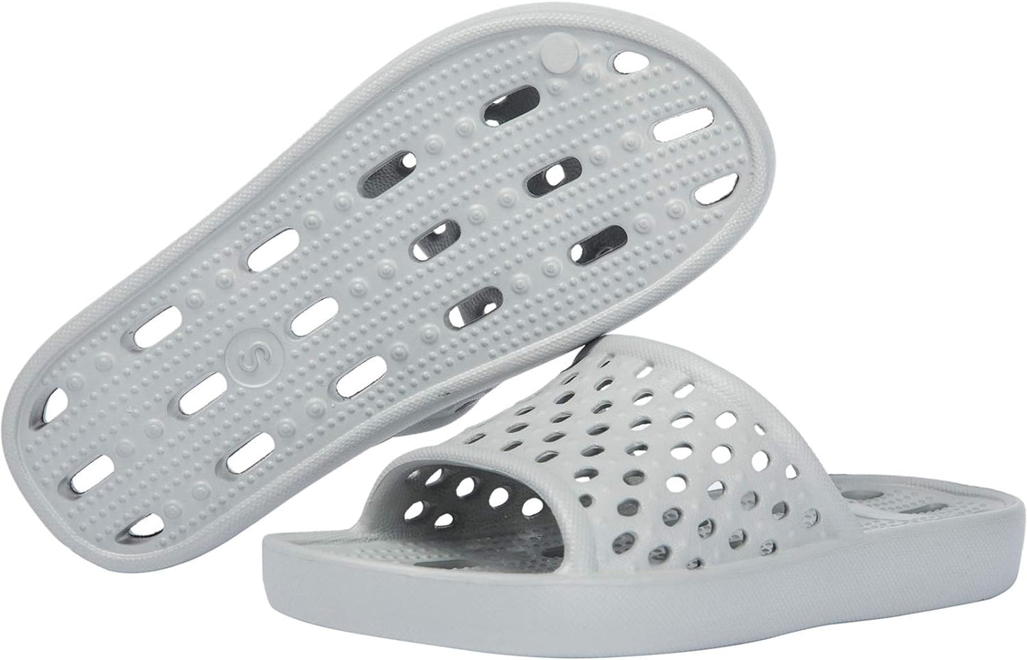WOTTE Shower Sandals Women Quick Drying Bath Slippers Non Slip Dorm Shoes