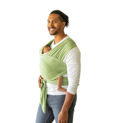 Moby Wrap Baby Carrier | Element for Newborns & Infants #1 Gift Keeps Safe Secure Adjustable All Body Types Perfect Mom Dad Taupe