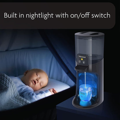 Baby Brezza Instant Warmer Advanced with LED Nightlight – Replaces Traditional Baby Bottle Warmers - Instantly Dispense Warm Water at Perfect Baby Bottle Temperature – Instant Formula Bottles 24/7