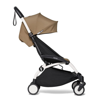 BABYZEN YOYO2 Stroller - Lightweight & Compact - Includes Black Frame, Black Seat Cushion + Matching Canopy - Suitable for Children Up to 48.5 Lbs