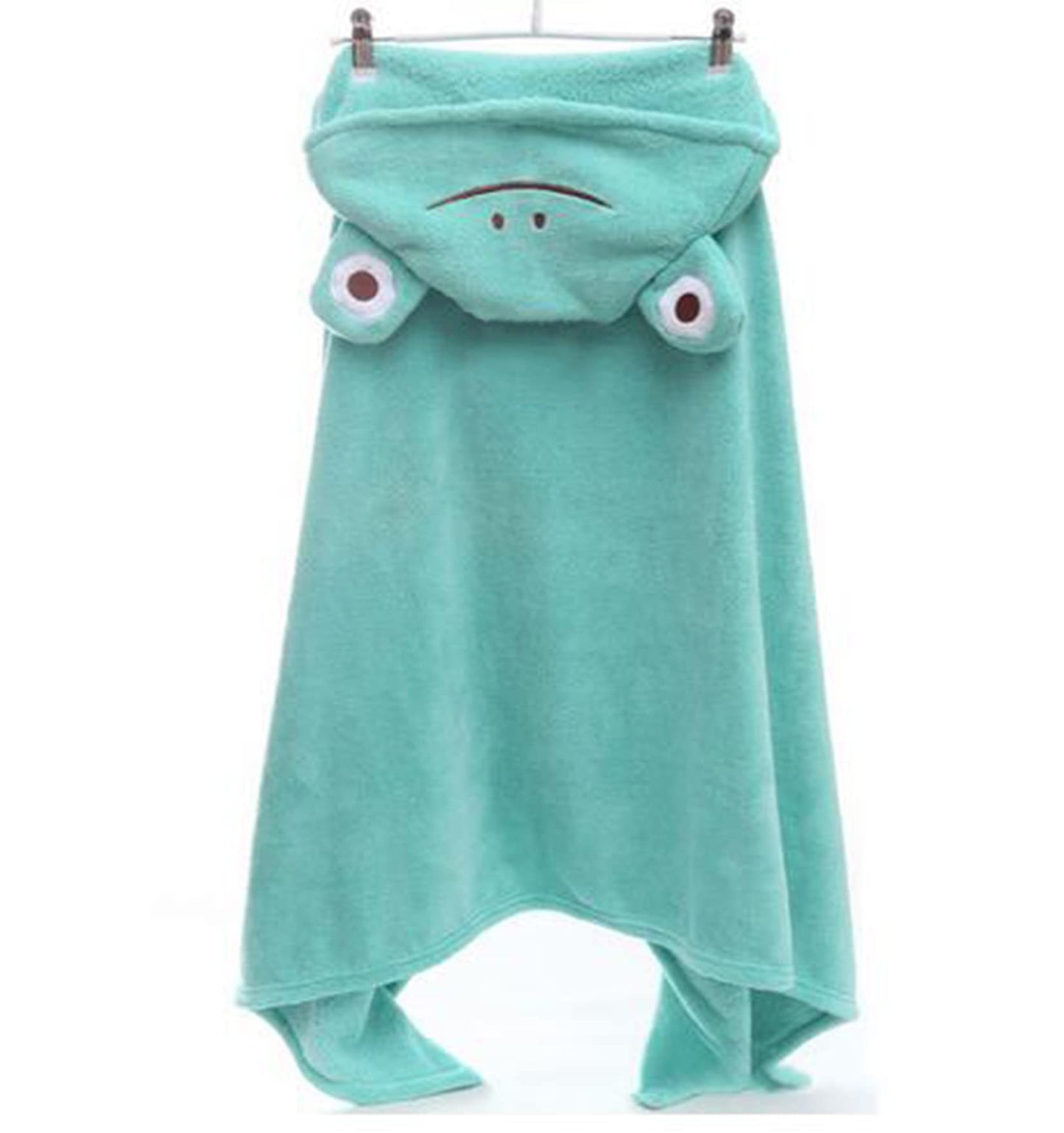 ROMASA Baby Bath Towel Ultra Soft Hooded Towel Highly Absorbent Bathrobe Blanket Toddlers Shower Gifts for Boys Girls- 27.5" x 55" (Green)