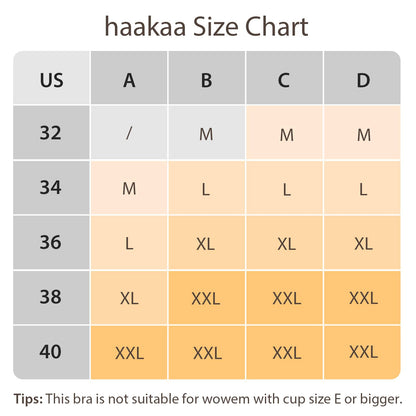 haakaa Nursing Bras for Breastfeeding, Ultra Comfort Jelly Strip Supportive Maternity Bras Wireless Pregnancy Bras (Black, L)