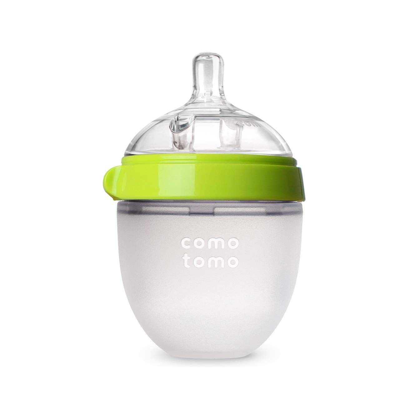 Comotomo Baby Bottle, Green, 8 Oz (Pack of 1)