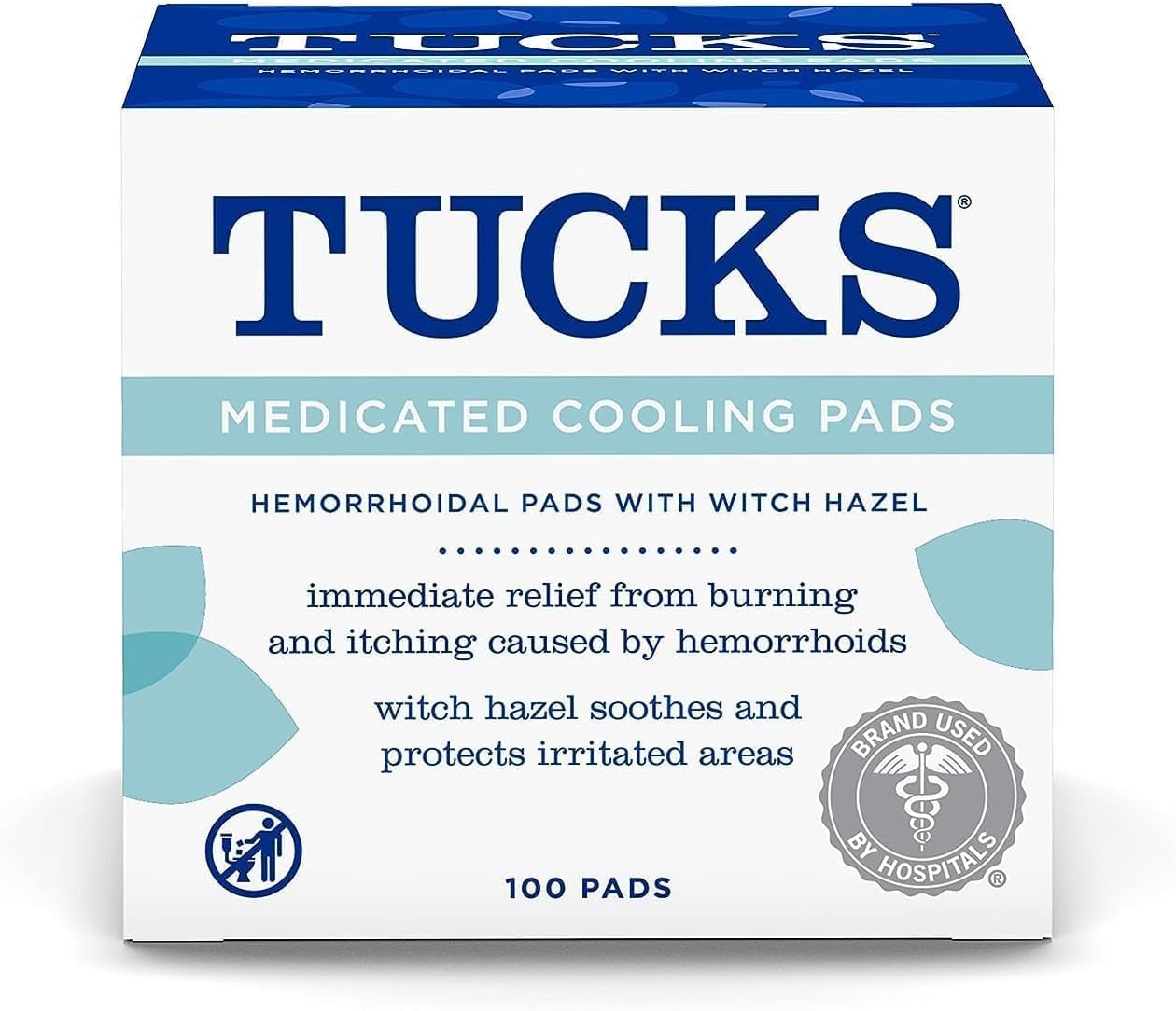 Tucks Multi-Care Relief Kit – 40 Count Witch Hazel Pads & 0.5 oz. Lidocaine Cream - Protects from Irritation, Hemorrhoid Treatment Medicated Pads Used by Hospitals