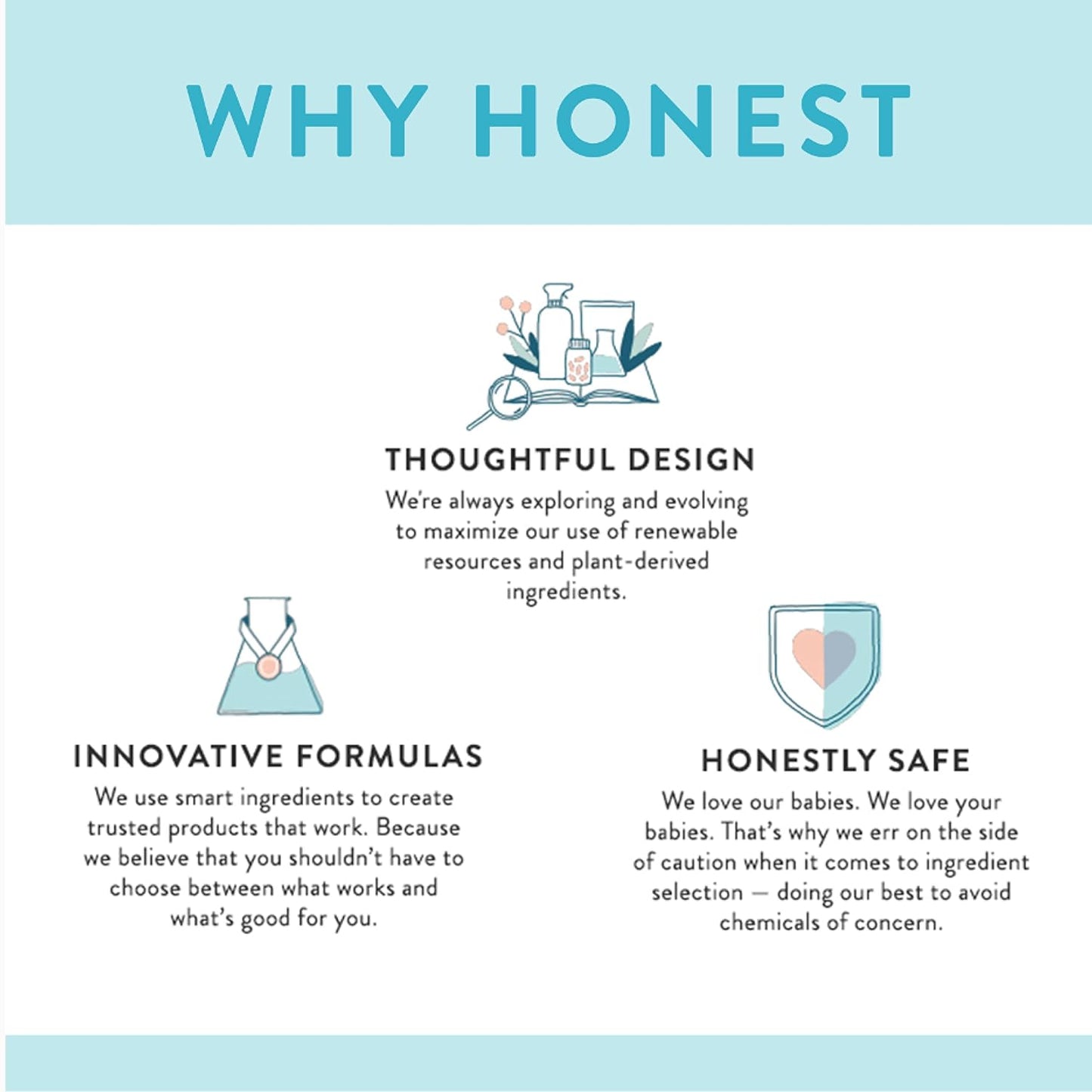 The Honest Company Silicone-Free Conditioner | Gentle for Baby | Naturally Derived, Tear-free, Hypoallergenic | Fragrance Free Sensitive, 10 fl oz
