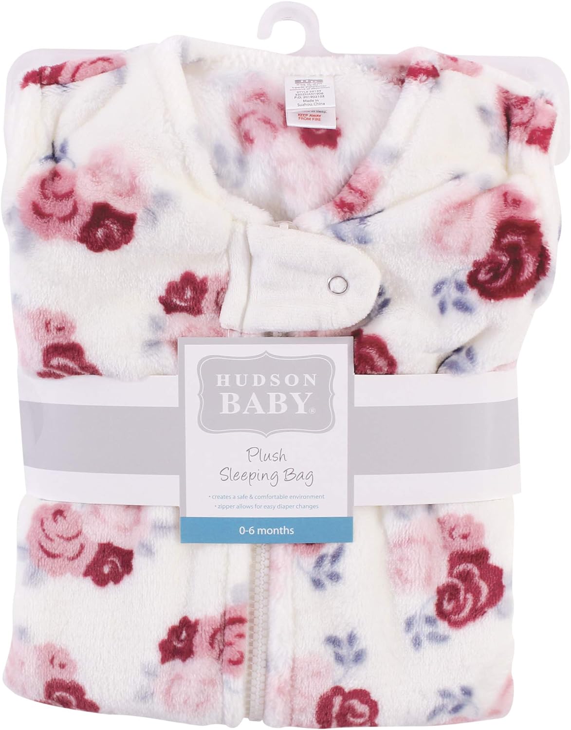 Hudson Baby Unisex BabyPlush Sleeping Bag, Sack, Blanket