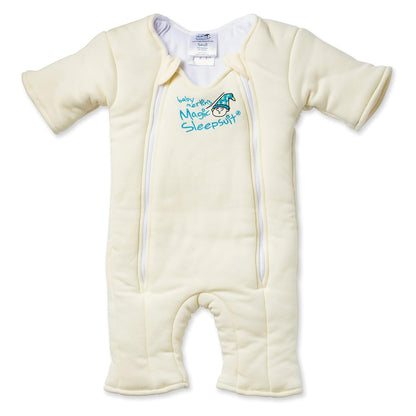 Baby Merlin's Magic Sleepsuit - 100% Cotton Baby Transition Swaddle - Baby Sleep Suit - Sage Green - 3-6 Months