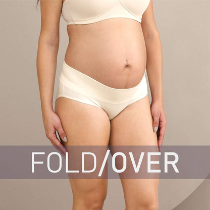 Intimate Portal Maternity Underwear | Pregnancy Postpartum Panties | Foldable Briefs Under the Bump