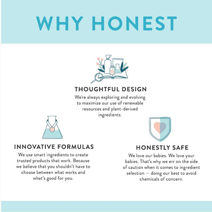 The Honest Company Hydrating Face + Body Lotion | Fast Absorbing, Naturally Derived, Hypoallergenic | Fragrance Free Sensitive, 8.5 fl oz