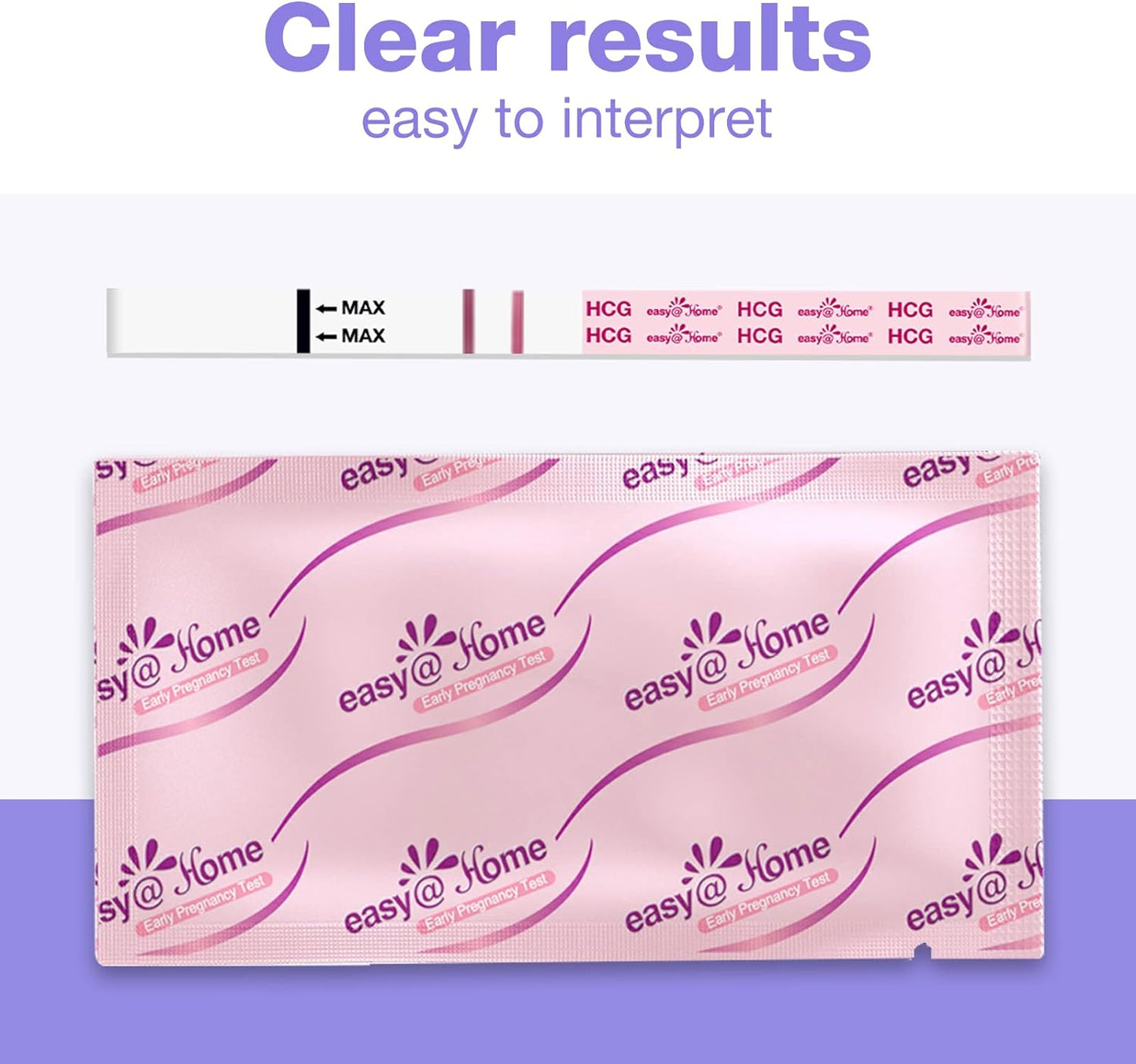 Ovulation Test Strips Powered by Premom Ovulation Predictor APP, FSA Eligible, 40 Ovulation Test and 10 Pregnancy Test Strips, 40LH +10HCG | Package May Vary