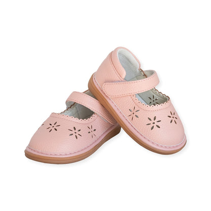 Wee Squeak Toddler Squeaky Shoes Ellie Brown Size 5