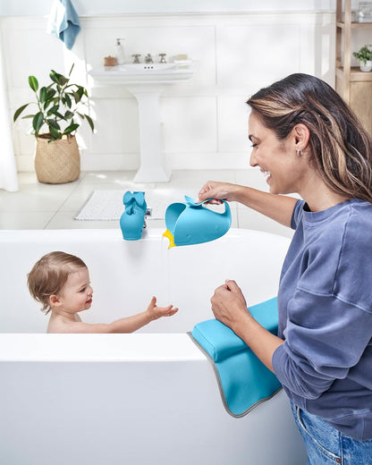 Skip Hop Baby Bath Spout Cover, Universal Fit, Moby, Grey