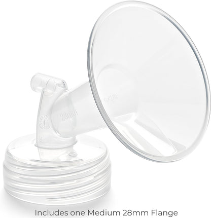 Spectra - Premium Breast Milk Pump Accessory Kit with Baby Bottles - Medium 24mm - Breast Pump Accessories