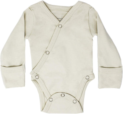 L'ovedbaby Unisex Baby Organic Cotton Kimono Bodysuit