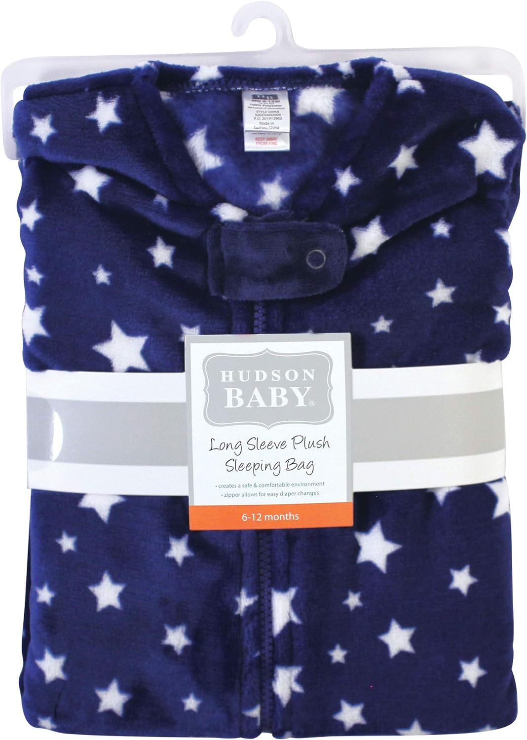 Hudson Baby Unisex BabyPlush Sleeping Bag, Sack, Blanket