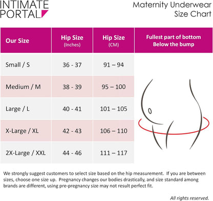 Intimate Portal Maternity Underwear | Pregnancy Postpartum Panties | Under the Bump Bikinis