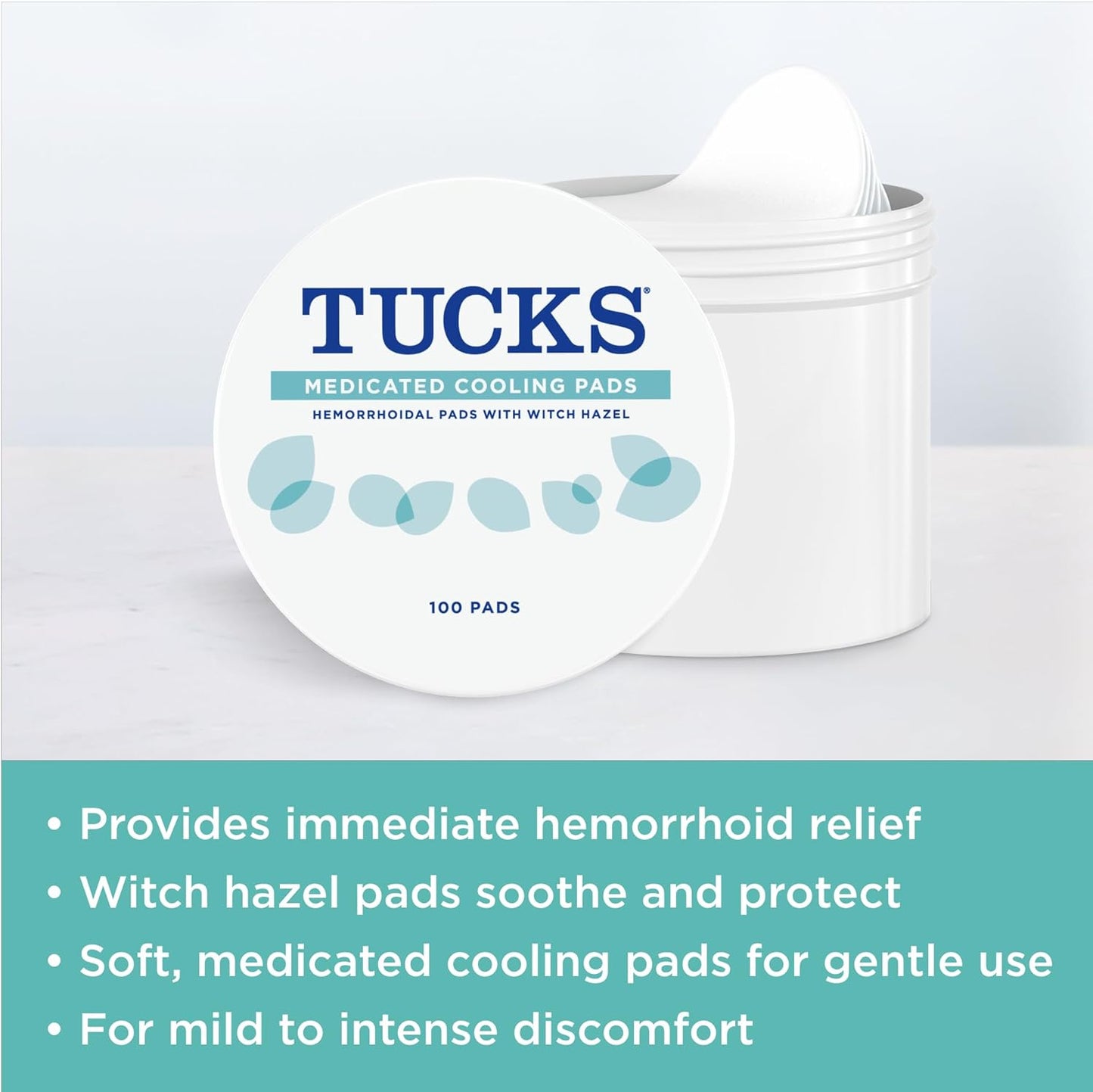 Tucks Multi-Care Relief Kit – 40 Count Witch Hazel Pads & 0.5 oz. Lidocaine Cream - Protects from Irritation, Hemorrhoid Treatment Medicated Pads Used by Hospitals