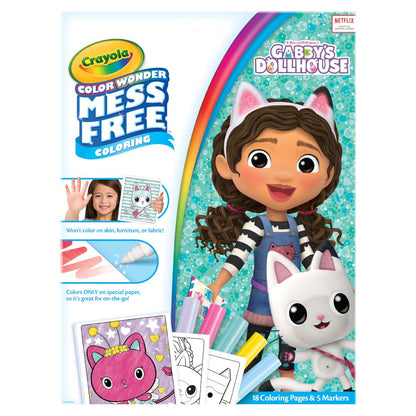 Crayola Color Wonder Frozen Coloring Pages & Markers, Mess Free Coloring, Gift for Kids, Age 3, 4, 5, 6 (Styles May Vary)