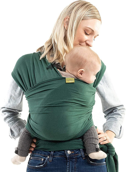 Boba Baby Wrap Carrier - Original Baby Carrier Wrap Sling for Newborns - Baby Wearing Essentials - Newborn Wrap Swaddle Holder, Newborn to Toddler Infant Sling (Grey)