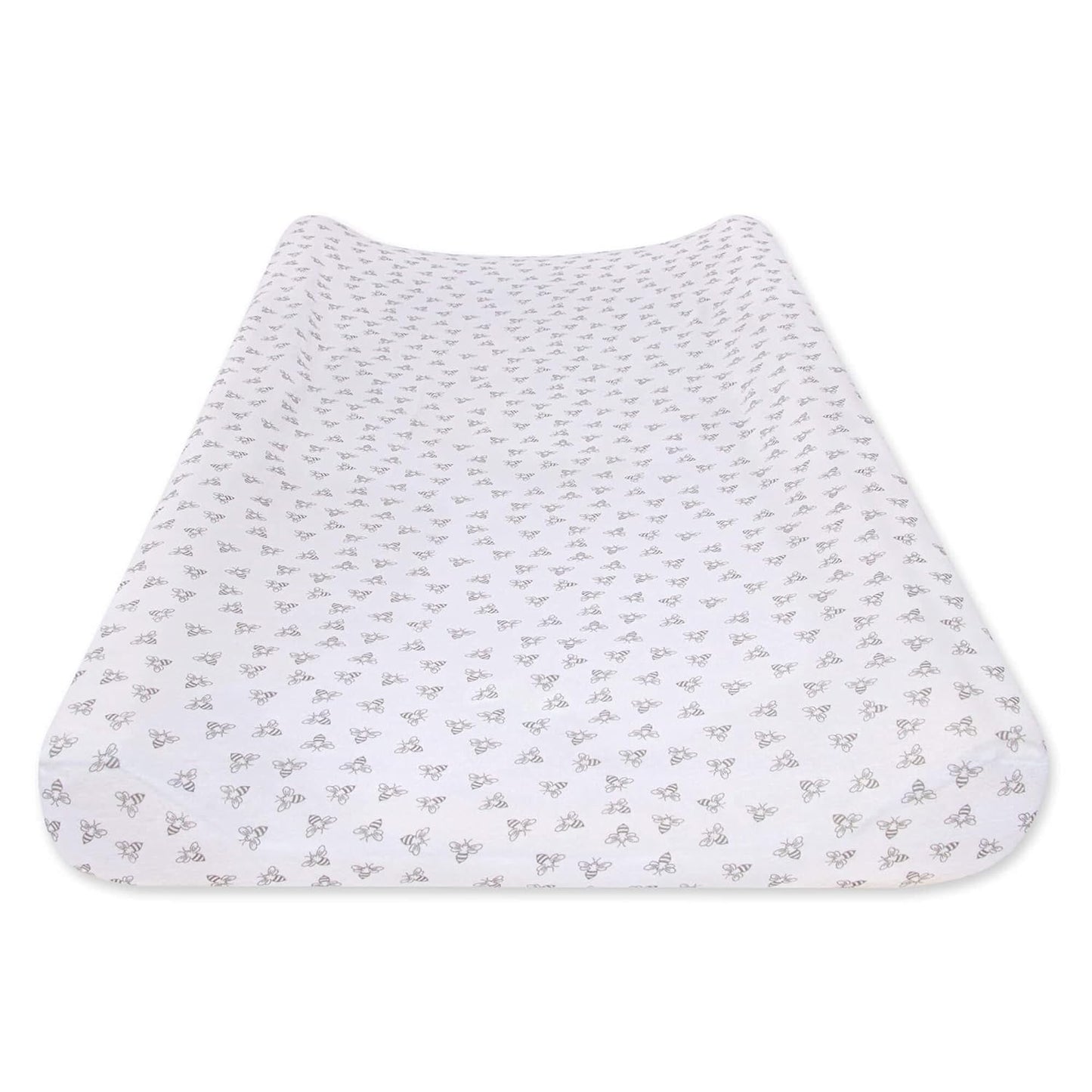 Burt's Bees Baby - Changing Pad Cover, 100% Organic Jersey Cotton Changing Pad Liner for Standard 16 x 32 Inch Changing Mats