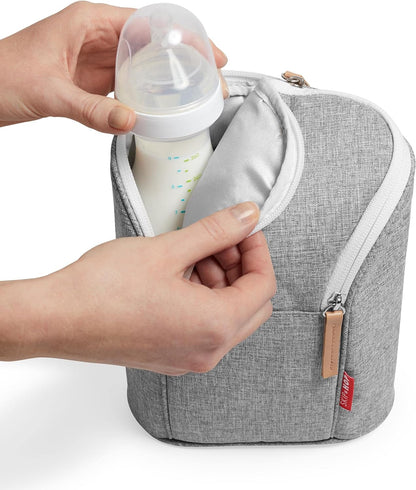 Skip Hop Baby Bottle Bag, Grab & Go, Chevron