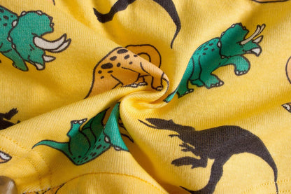 Boboking 100% Cotton Little Boys Briefs Soft Dinosaur Truck Toddler Underwear
