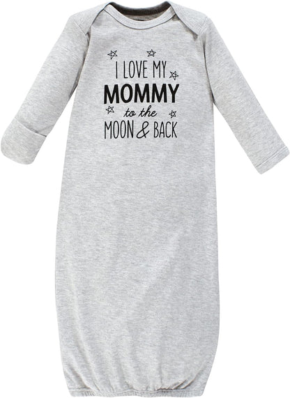 Hudson Baby baby-girls Cotton Gowns