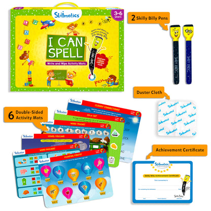 Skillmatics Preschool Learning Activity - Search and Find Megapack Educational Game, Perfect for Kids, Toddlers Who Love Toys, Art and Craft Activities, Gifts for Girls and Boys Ages 3, 4, 5, 6