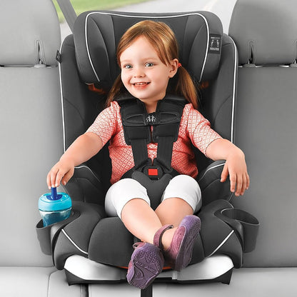 Chicco MyFit Zip Harness + Booster Car Seat - Granite, Grey