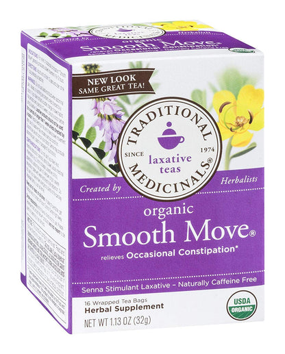 Traditional Medicinals Tea, Organic Raspberry Leaf, Eases Menstrual Cramps, Supports a Healthy Pregnancy, 96 Tea Bags (6 Pack)