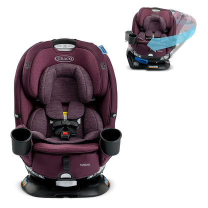Graco® Turn2Me™ 3-in-1 Car Seat, Cambridge & TriRide 3 in 1 Car Seat | 3 Modes of Use from Rear Facing to Highback Booster Car Seat, Clybourne