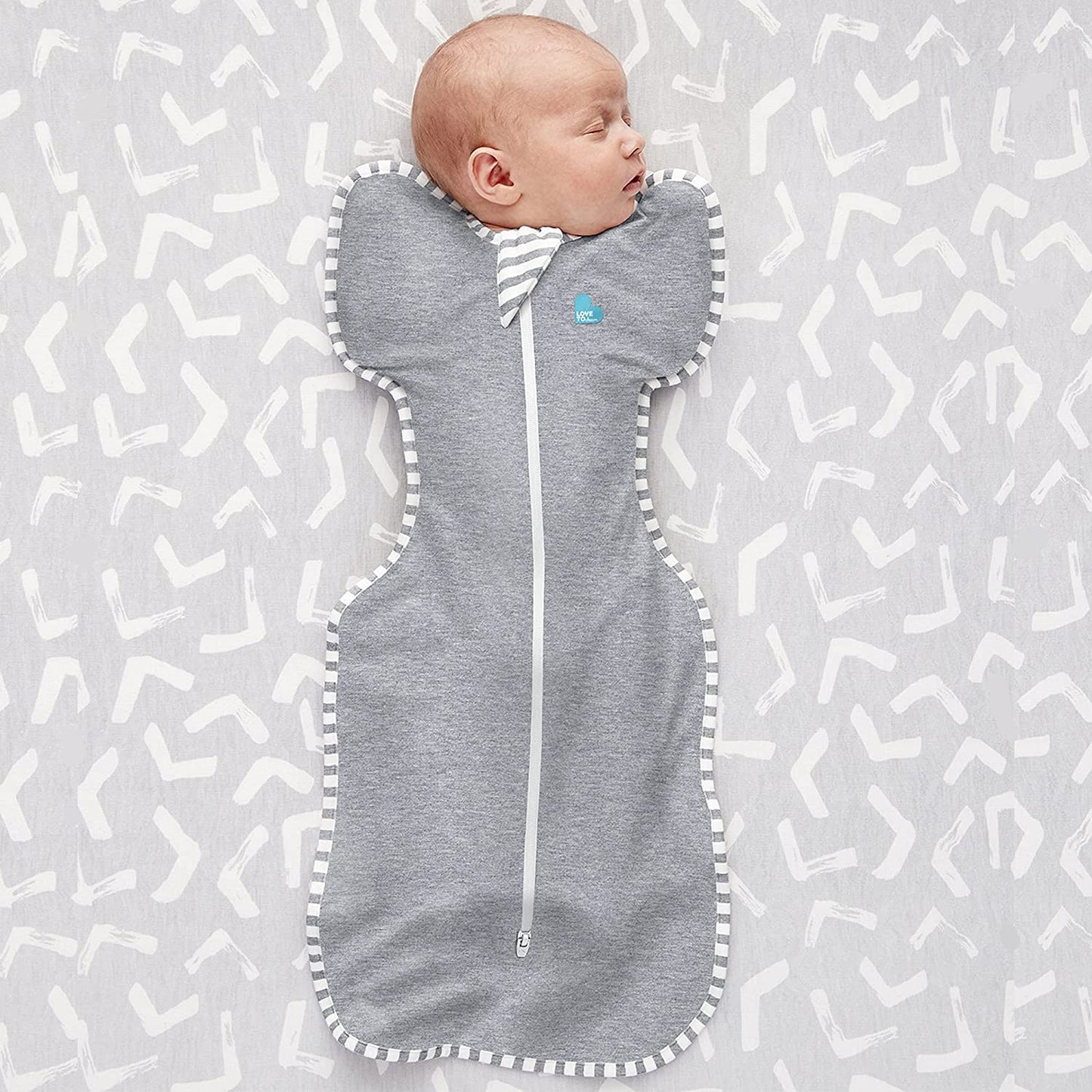 Love to Dream Swaddle UP, Baby Sleep Sack, Self-Soothing Swaddles for Newborns, Improves Sleep, Snug Fit Helps Calm Startle Reflex, New Born Essentials for Baby, 13-19 lbs, Gray