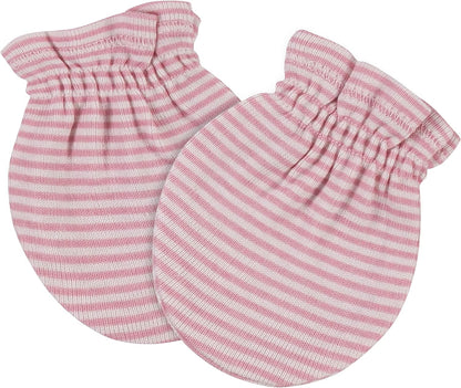Gerber Baby Girls' Cap and Mitten Sets
